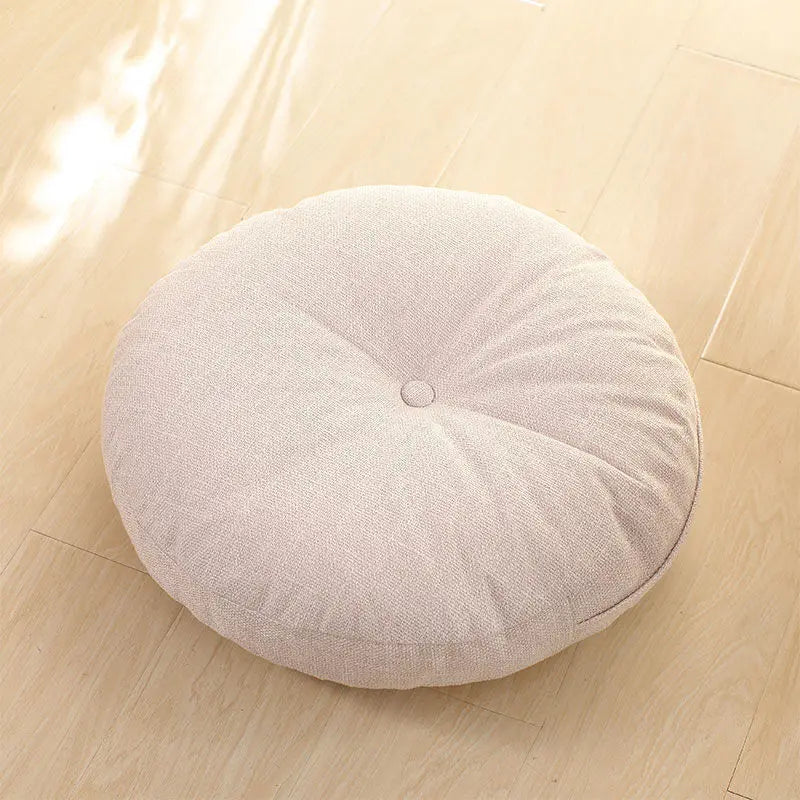 Thick Round Floor Cushion & Meditation Pillow