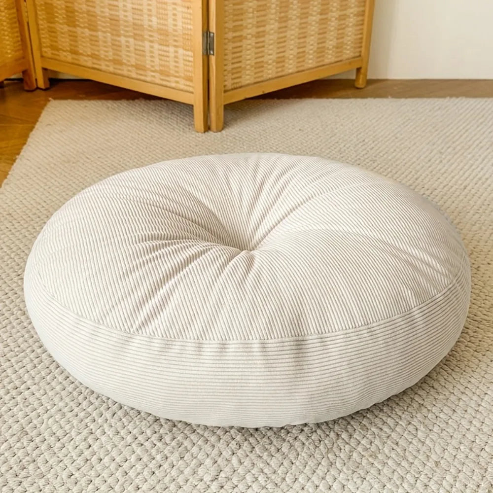 Thick Round Floor Cushion & Meditation Pillow