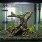 Natural Resin Driftwood Tree Aquarium Decoration