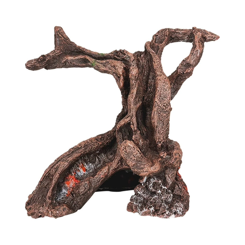 Natural Resin Driftwood Tree Aquarium Decoration