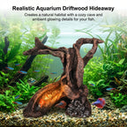 Natural Resin Driftwood Tree Aquarium Decoration